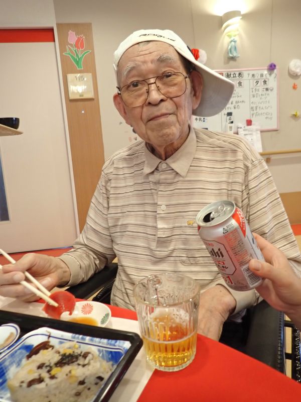 ③祝い膳と一緒に…